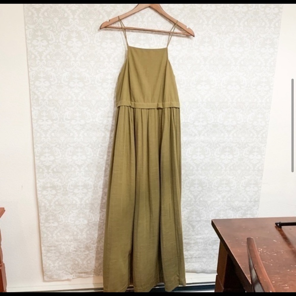 Free People Olive Maxi Dress